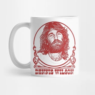 Dennis Wilson // Original Vintage Faded Style Design Mug